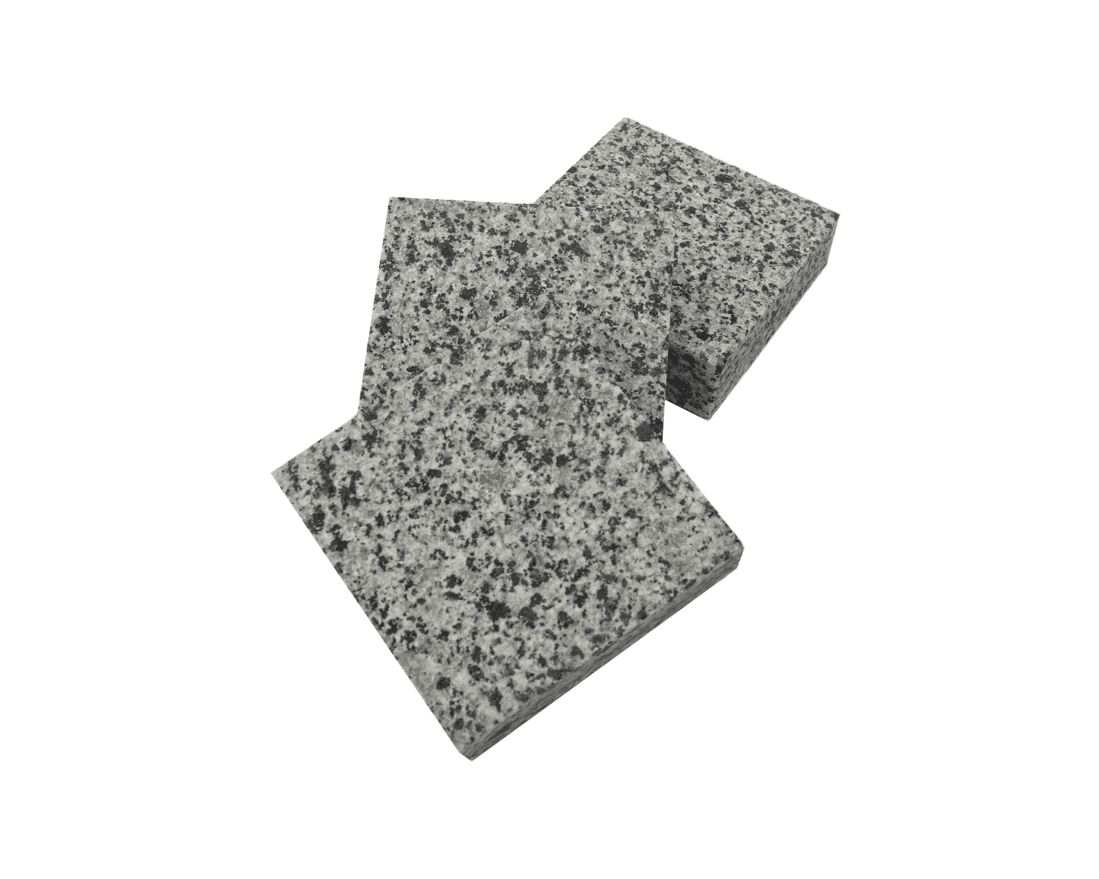 Бруківка гранітна з Покостівського граніту 100х100х30 мм пиляна  термооброблена — додаткове фото